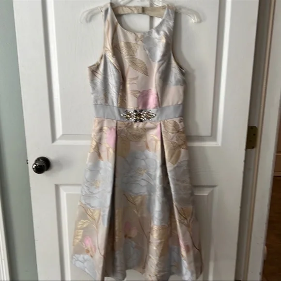 Eliza J | Dresses | Beautiful Spring Floral Pastel Eliza J Floral Jacquard  Dress 6 | Poshmark